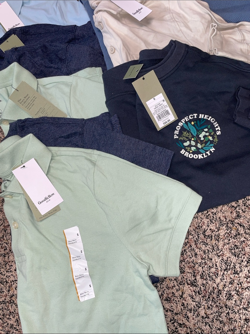 Goodfellow & Co. Men’s Size Polos & More Small Resell Bundle #14 | All NWT - Picture 4 of 4